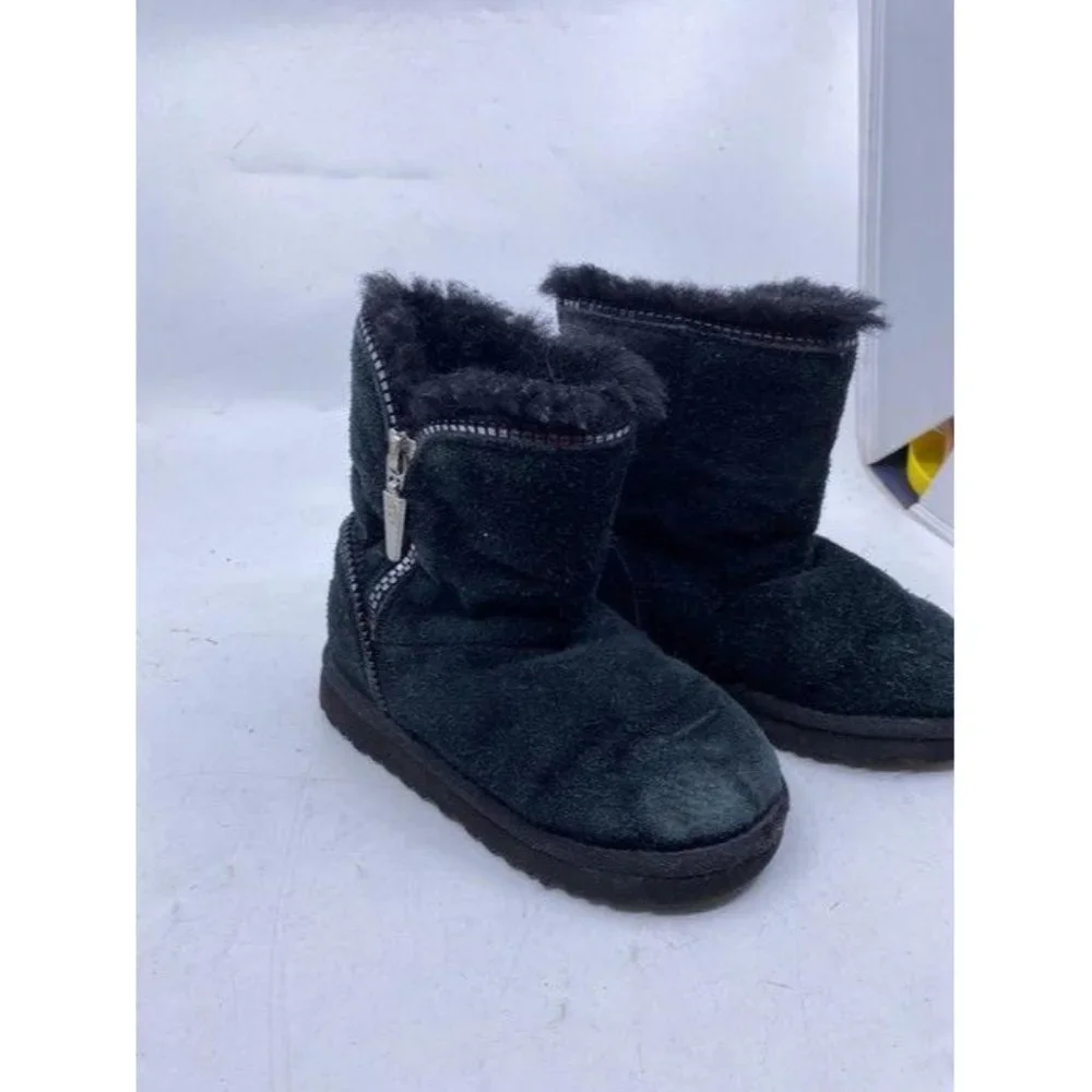 Ugg Australia Unique Zipper Top Kids Bootsbooties